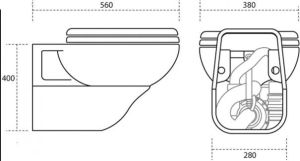 Planus Sky Tuvalet 12V