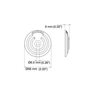 Topraklama Plakası 55mm