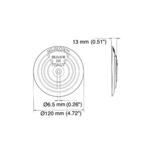 Topraklama Plakası 128mm