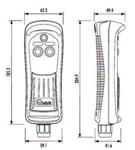 Uzaktan Kumanda El Tipi 6 Buton