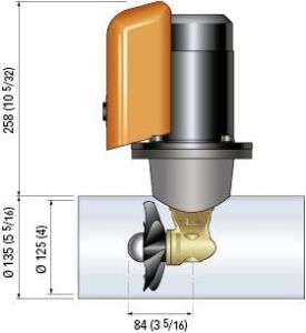 Başpervane 30Kgf 12V 125mm