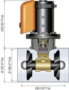 Başpervane 105Kgf 24V 185mm