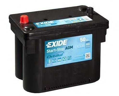 Exide AGM Akü Start-Stop 50A EK508