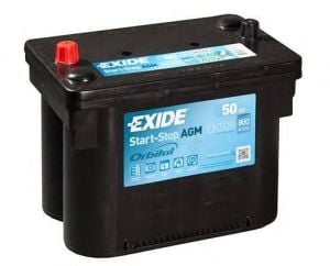 Exide AGM Akü Start-Stop 50A EK508