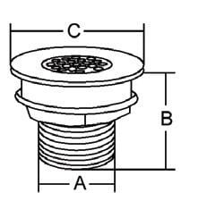 Su Gideri Plastik 38mm