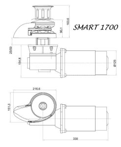 Smart Plus Serisi Irgat Tambursuz 12V 1700W