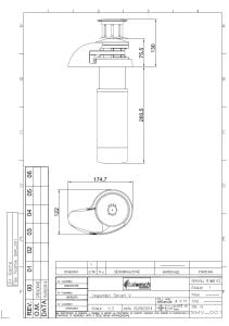 Smart V Serisi Dik Irgat 12V 800W