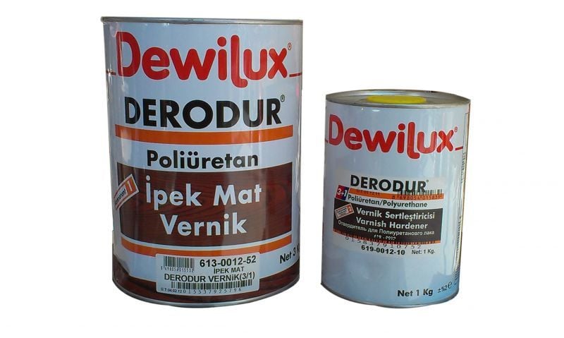 Poliüretan İpek Mat Vernik 4Kg (3+1)